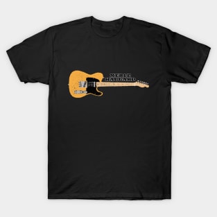 Merle Haggard Telecaster Electric Guitar T-Shirt